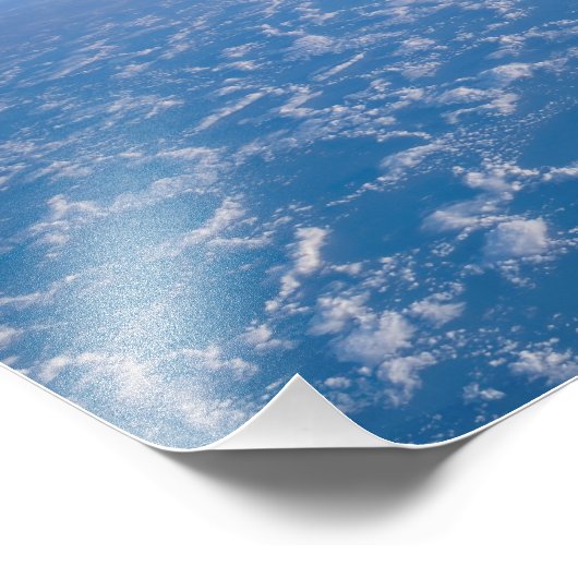 De vleugels van Canadarm2 en zonnepanelen Foto Afdruk (Hoek)