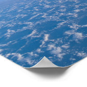 De vleugels van Canadarm2 en zonnepanelen Poster (Hoek)