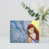 De Vleugels van de engel Briefkaart (Staand voorkant)