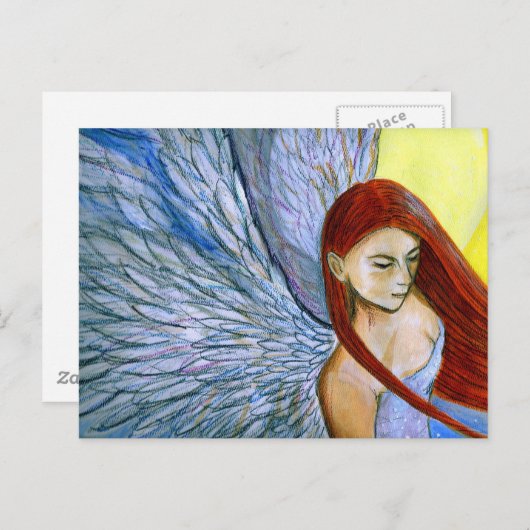 De Vleugels van de engel Briefkaart (Voorkant / Achterkant)