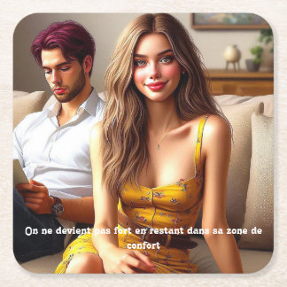 - De vleugels van de Espoir Kartonnen Onderzetters