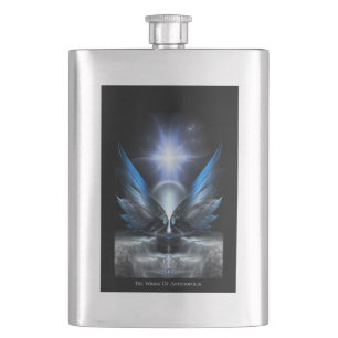 De vleugels van de klassieke antropoliskolf flacon