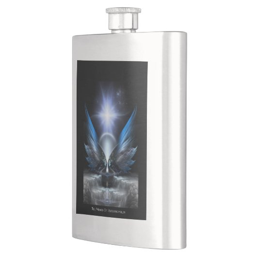 De vleugels van de klassieke antropoliskolf flacon (Links)