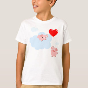 De vleugels van de T-shirt van de Kinderen van de