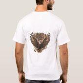 " DE VLEUGELS VAN DE VRIJHEID ZWEVEN" T-SHIRT (Achterkant)