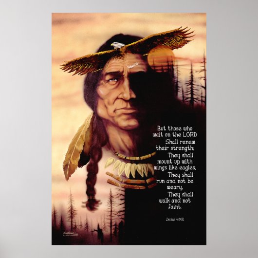 De vleugels van een adelaar poster (Voorkant)