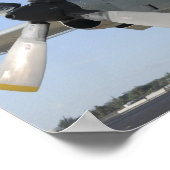 De vleugels van een LC-130 Hercules Poster (Hoek)