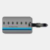 De vleugels van Man Bagagelabel (Achterkant horizontaal)