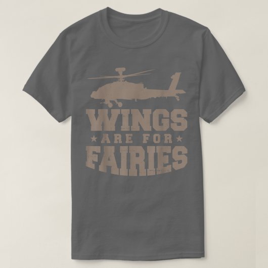 De vleugels zijn voor de fairies t-shirt (Design voorkant)