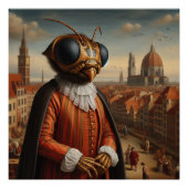 De vlieg perfect poster (Voorkant)