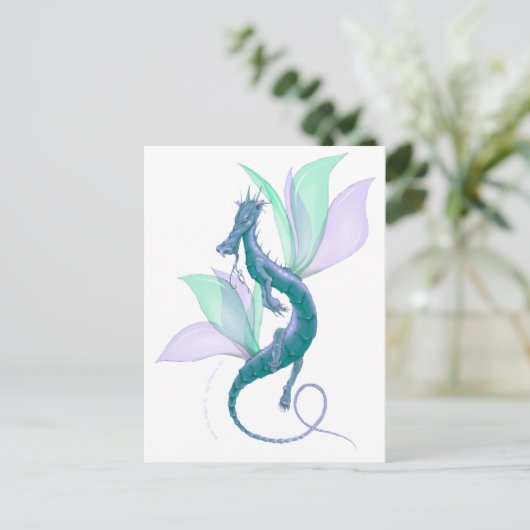 De Vlieg van de draak Briefkaart (Staand voorkant)