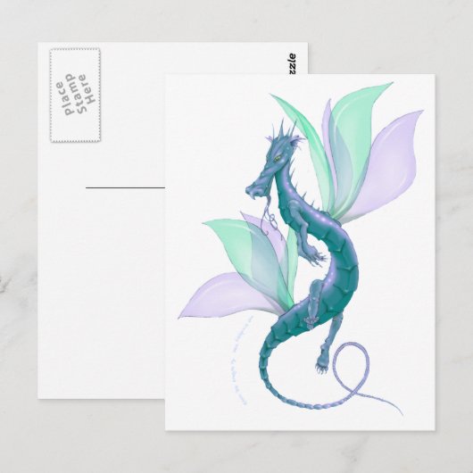 De Vlieg van de draak Briefkaart (Voorkant / Achterkant)