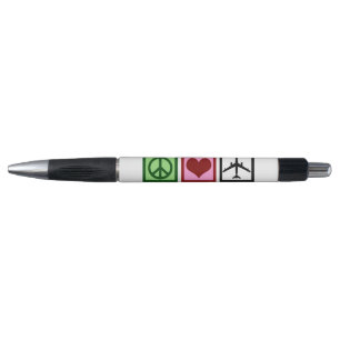 De Vlieg van de Liefde van de vrede - Vliegtuig Pen
