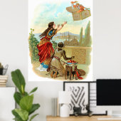 De vliegbaan poster (Thuiskantoor)