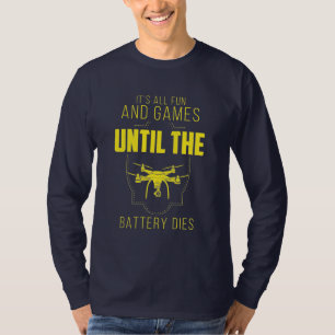 De vliegende drank is mijn spel t-shirt