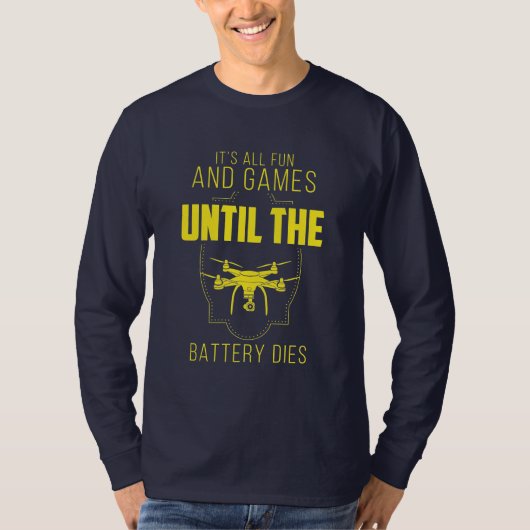 De vliegende drank is mijn spel t-shirt (Voorkant)