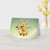 De vliegende Kaart van het Varken (Gele Bloem)