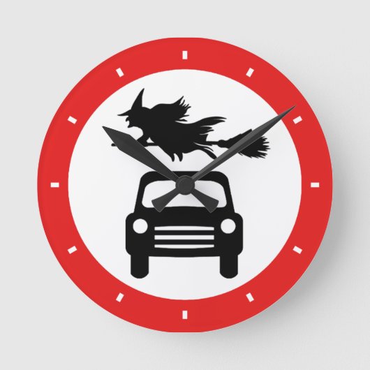 De vliegende Klok van de Verkeersteken van de Heks (Voorkant)