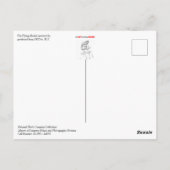 De vliegende Merkel Briefkaart (Achterkant)