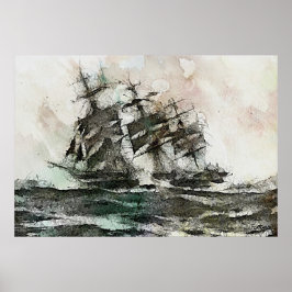 De vliegende Nederlander Poster