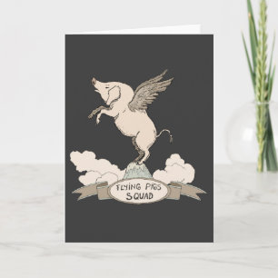 De vliegende Ploeg van Varkens Kaart