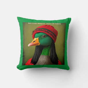 De Vliegende Reggae Mangoe Van Jamaica Kussen