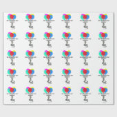 De vliegende slang cadeaupapier (Vlak)