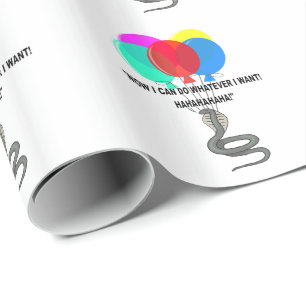 De vliegende slang cadeaupapier