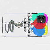 De vliegende slang Case-Mate iPhone case (Achterkant (horizontaal))