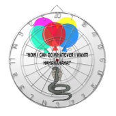 De vliegende slang dartbord (Voorkant)