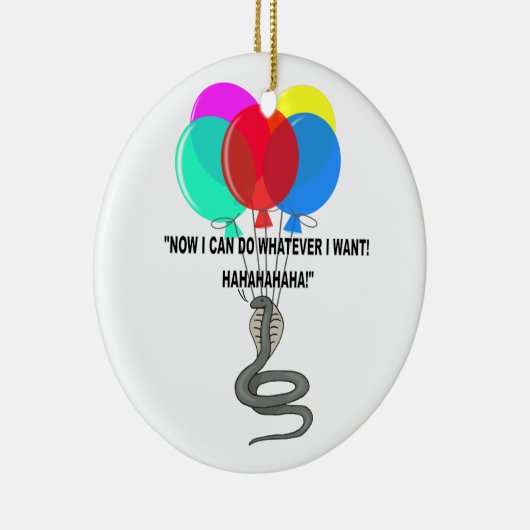 De Vliegende Slang Keramisch Ornament (Rechts)