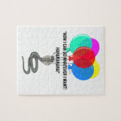 De vliegende slang legpuzzel (Horizontaal)