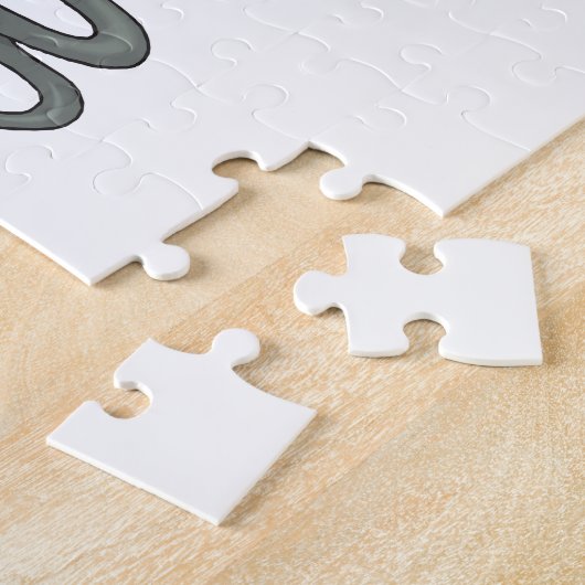 De vliegende slang legpuzzel (Zijkant)