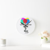 De vliegende slang ronde klok (Huis)