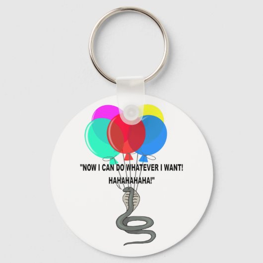 De vliegende slang sleutelhanger (Voorkant)