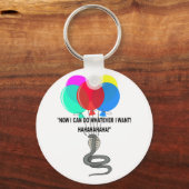 De vliegende slang sleutelhanger (Voorkant)