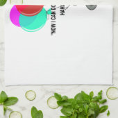 De vliegende slang theedoek (Gevouwen)