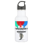 De vliegende slang waterfles  (Voorkant)