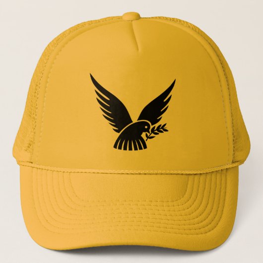 De vliegende veer trucker pet (Voorkant)