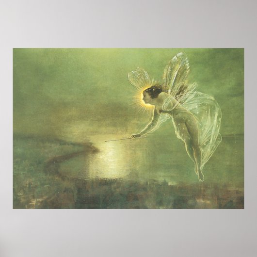 De vliegende welvaartsfee poster (Voorkant)
