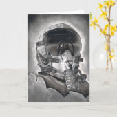 De vliegenier kaart (Gele Bloem)