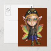 De Vliegenier van de fee Briefkaart (Voorkant / Achterkant)