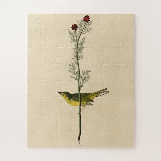 De vliegenvanger van Selby - de Amerikaanse vogels Legpuzzel (Verticaal)