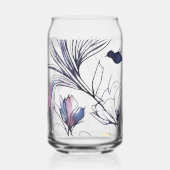 De vliegers 2 kaartspelen blikvorm glas (Links)