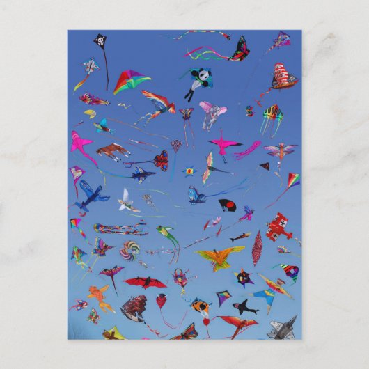 De Vliegers van de Vliegers van vliegers in de Briefkaart (Voorkant)
