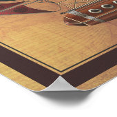 De vliegmachine Aleutian Steampunk Poster (Hoek)