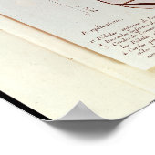 De vliegmachine van Jean Pierre Blanchard Poster (Hoek)