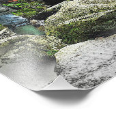 De Vliegvisserij als schilder Foto Afdruk (Hoek)