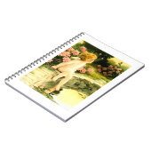 DE VLINDER Bessie Pease Gutmann Art Notitieboek (Linkerzijde)