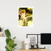 DE VLINDER Bessie Pease Gutmann Art Poster (Thuiskantoor)